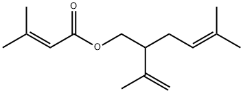 (+/-)-Lavandulyl senecioate structural formula