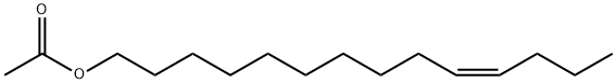 (Z)-10-Tetradecenyl Acetate structural formula