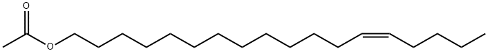 (Z)-13-Octadecen-1-yl acetate structural formula