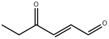 (E)-4-Oxohex-2-enal structural formula