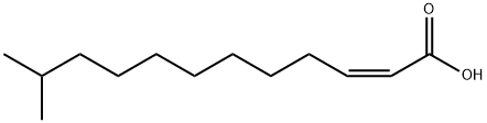 (Z)-11-Methyl-2-dodecenoic acid structural formula