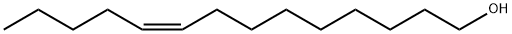 (9Z)-9-Tetradecen-1-ol structural formula