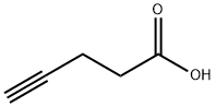 4-Pentynoic acid structural formula