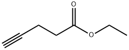 Ethyl pent-4-ynoate structural formula