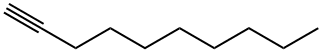 1-Decyne structural formula