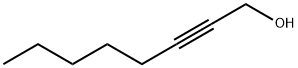 2-Octyn-1-ol structural formula