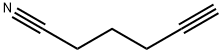 5-Cyano-1-pentyne structural formula