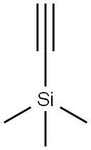 Trimethylsilylacetylene structural formula