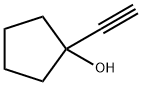 1-Ethynylcyclopentanol structural formula