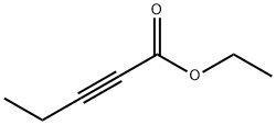 Ethyl 2-pentynoate structural formula