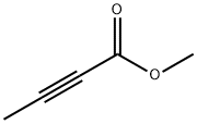 Methyl 2-butynoate structural formula