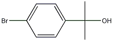 2-(4-bromophenyl)propan-2-ol structural formula