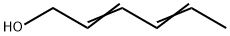 (2E,4E)-Hexa-2,4-dien-1-ol structural formula