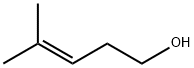 4-Methyl-3-penten-1-ol structural formula