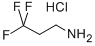 3,3,3-Trifluoropropylamine hydrochloride structural formula
