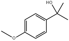 4-methoxy-alpha,alpha-dimethylbenzyl alcohol structural formula