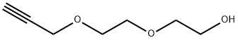 2-[2-(Prop-2-ynyloxy)ethoxy]ethan-1-ol structural formula