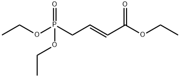 (E)-Ethyl 4-(diethoxyphosphoryl)but-2-enoate structural formula