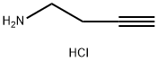But-3-yn-1-amine hydrochloride structural formula