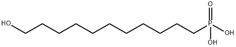 11-Hydroxyundecylphosphonic acid structural formula