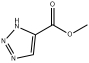 Methyl 1,2,3-Triazole-4-carboxylate structural formula