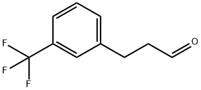 3-(3-(Trifluoromethyl)phenyl)propanal structural formula