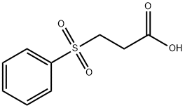3-(Phenylsulfonyl)propionic acid structural formula