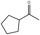 1-Cyclopentyl-ethanone structural formula