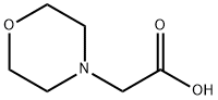 Morpholin-4-yl-acetic acid structural formula