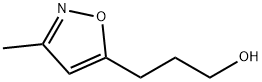 3-(3-methyl-1,2-oxazol-5-yl)propan-1-ol structural formula