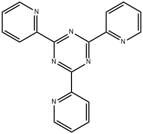 2,4,6-tripyridin-2-yl-1,3,5-triazine structural formula