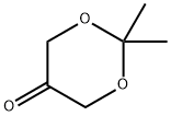 2,2-Dimethyl-1,3-dioxan-5-one structural formula